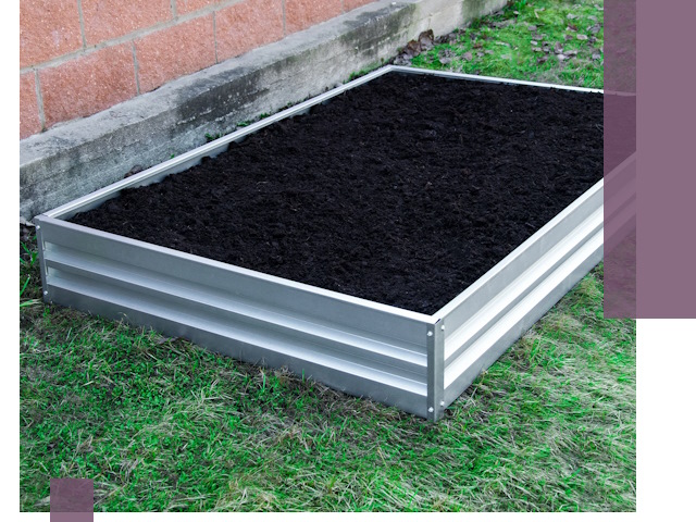 Металлические бордюры для грядок в Сорочинске: прочность и аккуратность