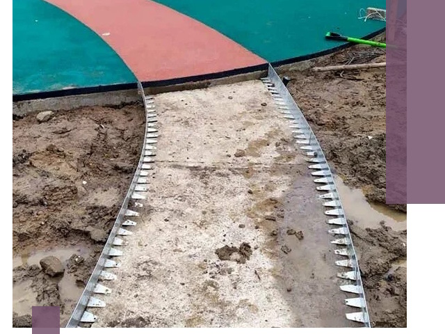 Металлические бордюры для дорожек в Сорочинске — монтаж и изготовление