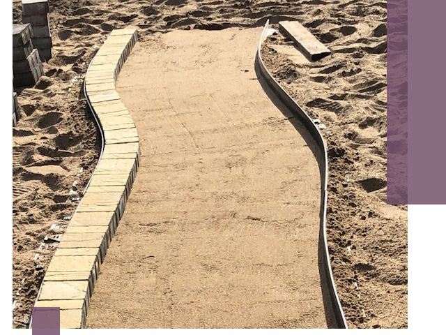 Металлические бордюры для тротуаров в Сорочинске — прочные и долговечные