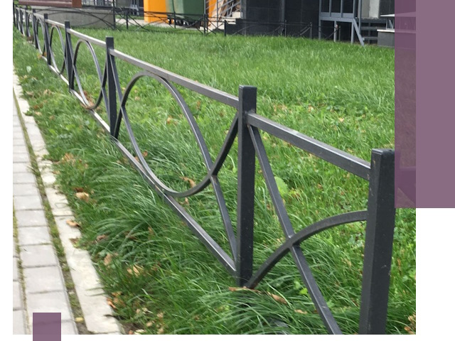 Газонные ограждения из металла в Сорочинске — монтаж и продажа