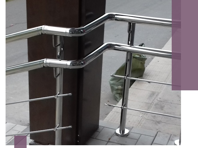 Монтаж поручней из нержавеющей стали в Сорочинске качественно и быстро